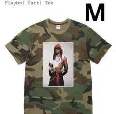 Supreme Playboi Carti Tee Woodland Camo