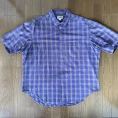 l.l.bean 80s 90s シアサッカーシャツ