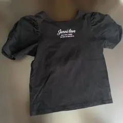 Jenni love 黒リボン付きTシャツ 140cm