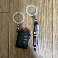 スーパー戦隊シリーズめじるしアクセサリー デカレンジャー シンケンジャー2種