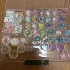 【ケースはつきません】レジン用パーツセット 約60個入り