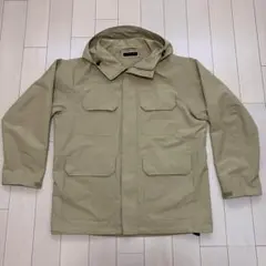 【美品】ユニクロ ユーティリティ パーカ ベージュ サイズLのサムネイル