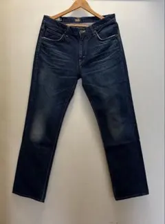 Lee Riders LM4101 ストレートデニム 33 日本製 レザーパッチ