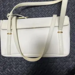 marie claire ホワイトハンドバッグ