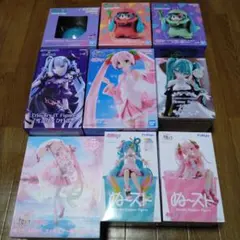 最新初音ミク フィギュア 9体セット - メルカリ