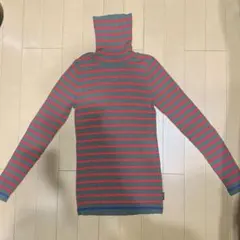 Paul Smith タートルネック ボーダー セーター ニット