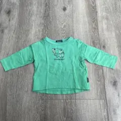 ムージョンジョン　象の刺繍トップス 80センチ