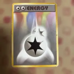 ポケモンカード　旧裏　ダブル無色　基本エネルギー　マークなし