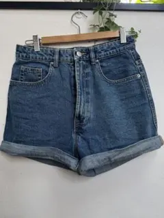 ZARA デニムパンツ　ハーフパンツ　ショーパン