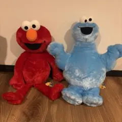 USJ ミニゲーム 景品 非売品 特大ぬいぐるみ エルモ クッキー