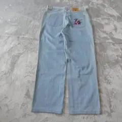 KANSAI MAN カンサイマン 山本寛斎 刺繍 デニム ライトブルー W91のサムネイル