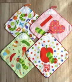 はらぺこあおむしループタオル4組セット