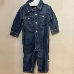 ★未使用　定価5290円　Baby GAP デニムロンパース つなぎ★