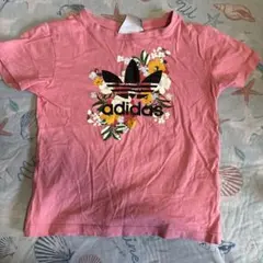 adidas 花柄 Tシャツ 130cm