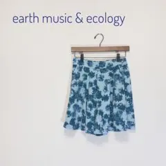 【新品・未使用】earth music & ecology 花柄 ショートパンツ