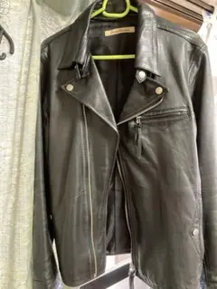 Journal Standard ブラック ダブルライダースジャケット