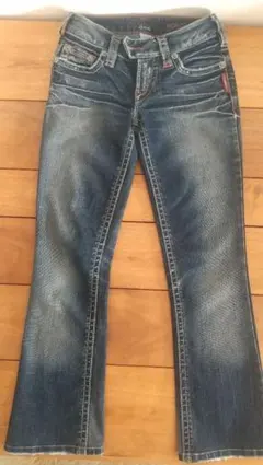 Silver Jeans ダークブルー フレアパンツ サイズ23