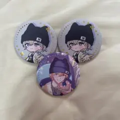 風楽奏斗 3rdAnniversary缶バッジ 3個セット