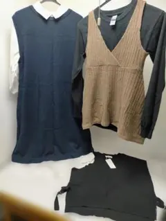 【送料無料】レディース 5点セット シャツワンピ他 まとめ売り251008-5T