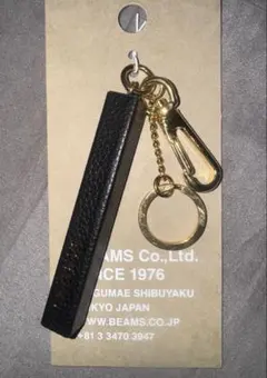 【未使用】bpr BEAMS ホテルキーホルダー ブラック