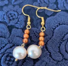 美*子様 淡水パールピアス　アクセサリー