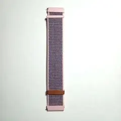 ピンク 腕時計 ベルト ナイロンバンド 替えベルト レディース マジックテープ
