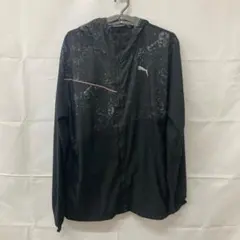 B583 プーマ　L　アメリカ古着　ポリエステル　パーカージャケット