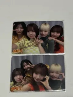 ME:I ユニットトレカ 石井蘭　飯田栞月　清水恵子　海老原鼓