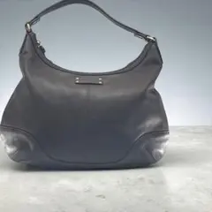 【美品】kate spade ワンショルダーバッグ　ダークブラウン