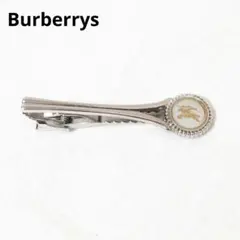 Burberrys　ネクタイピン　ホース　シェル　シルバー　ヴィンテージ