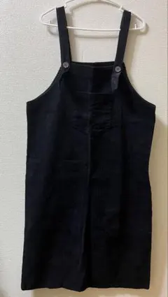 ZOZOTOWN　ゾゾタウン　コーデュロイサロペット　ジャンスカワンピース