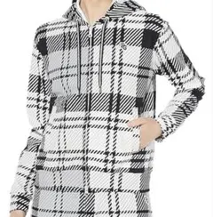 （超美品）パーリーゲイツ 、グレンチェック柄、ダブルジップ、パーカージャケット