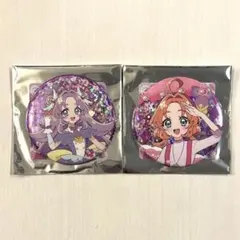 名探偵プリキュア！ ホログラム缶バッジ キュアアンサー&明智あんな