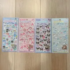 正規品　ボンボンドロップシール　サンリオ　第2弾　4種セット