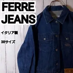 レア！FERRE JEANS フェレジーンズ　極暖デニムジャケット　L　XL 2025年最新】Gianfranco Ferre メンズ Gジャン・デニム