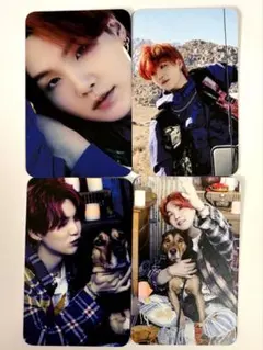 【BTS】‪☆103-11☆フォトカード 4枚セット SUGA シュガ ユンギ