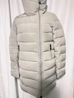 【国内正規品】MONCLER ソフトグレー　ロングダウンジャケット00