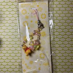 ディズニー プーさん ビーズ ストラップ 平成レトロ