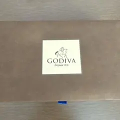 GODIVA スエード調ボックス 空箱のサムネイル