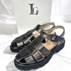新品❣️Luca Grossi グルカサンダル 厚底 ブロンズ 24.0 箱付属のサムネイル