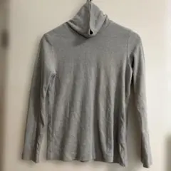 UNIQLO HEATTECH グレー タートルネック Mサイズ