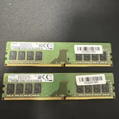 デスクトップPC用SAMSUNGPC4-3200AA32GB( 16GB×2枚) - メルカリ