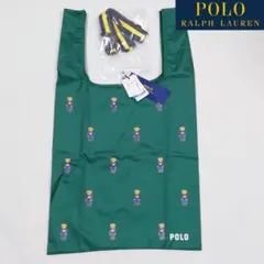 【新品タグ付き】ポロラルフローレン エコバック/レインバッグ ポロベア総柄
