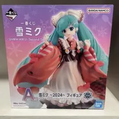 一番くじA賞 雪ミク フィギュア2024