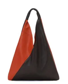 バイカラー美品イタリアレザートートMODE FOURRURE