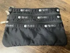 LeSportsac 3ZIPポーチ