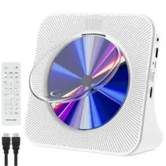 DVD CDプレーヤー Bluetooth HDMI 1080P ラジオ　AUX