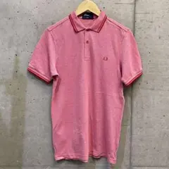 フレッドペリー 半袖ポロシャツ 鹿の子 スリムフィット Sサイズ