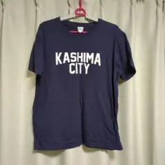 KASHIMACITY鹿嶋市　Tシャツ　Lサイズ　ネイビー