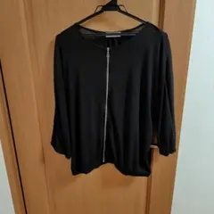 ゆこりん様専用ページhareiro 黒 五分袖チュニック